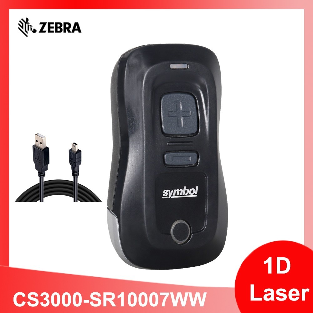 Symbol Motorola Zebra CS3000 Handheld Scanner 1D USB Barcode CS3000-SR10007WW