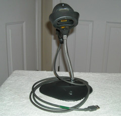 Symbol LS2208-SR20007R-UR USB Wired Barcode Scanner Reader with Stand
