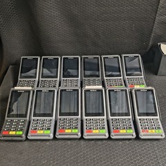 VERIFONE V400C PLUS – Lot Of 12. Untested. Sold As Is (See Pics + Desc).