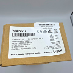 BBPOS WisePOS E Card Reader – Model: WSC 51 – with Battery and Docking Station