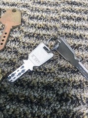 LOT OF 12 DIMPLE KEYS , 10 SAME 2 SAME