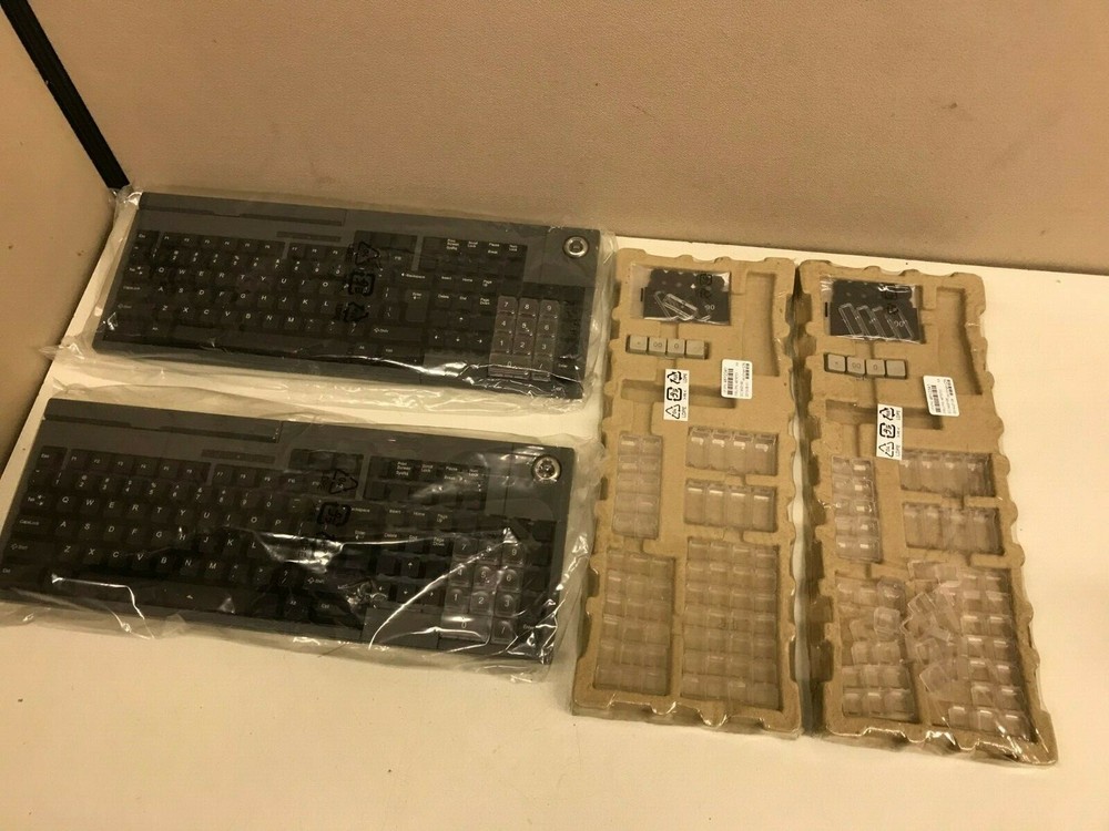 LOT of 2 NEW IBM Toshiba 7431101 POS Keyboard