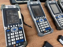 Lot of 4 Intermec CK60 Handheld Computers w/ 2 PB42 Printers