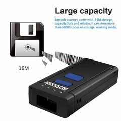 Bluetooth Wireless Barcode Scanner Portable Handheld CCD Barcode Scanner Reader