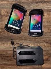 SET OF 2- Symbol Zebra TC700H Barcode Scanners W/Battery& Dual Charger-Tested