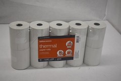 Office Depot Thermal Paper Roll 3-1/8&Prime; x 230ft White No Ribbon 109-282 20 Pack