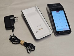 Verifone T650p portable Android-based smart POS terminal, Locked, Bad Printer
