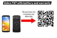 Zebra TC27, WCMTA-T27B6ABC2-NA, Touch Computer SE4710 LTE CBRS WiFi 6 Android 14
