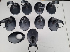 Set of 9 Honeywell Voyager MS9500 Mask Stand 46-46128G-3 Black w/ Extra Base