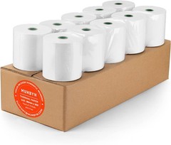 Thermal Paper 3 1/8 x 230ft, 10 Rolls Receipt Paper Work for Star Micronics T…