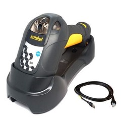 Symbol DS3578-SR2F005WR Wireless USB 2D Handheld Barcode Scanner Cable + Cradle