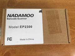 Nadamoo Barcode Scanner Model EP2300 – Embedded 1D 2D QR Auto Scan – with USB
