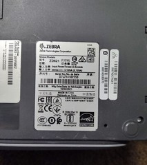 Zebra ZD621 Thermal Label Printer Pwer Adapter Not Included FOR PARTS