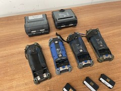 Lot of 4 Intermec CK60 Handheld Computers w/ 2 PB42 Printers