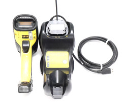 Datalogic PowerScan M8300 Cordless Barcode Scanner with USB Cable Base