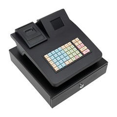Electronic Cash Register 48 Keys Cash Management System with Thermal Printer USA