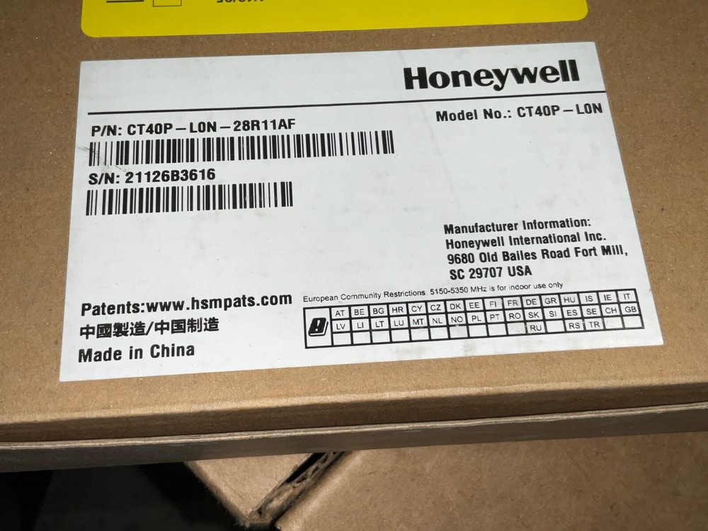 Honeywell CT40XP Portable Data Terminal 32GB Android CT40P-L0N-28R11AF NEW✅❤️️