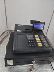 SAM4S ER-900 Series Retail Cash Register ER-915 WORKS w/keys