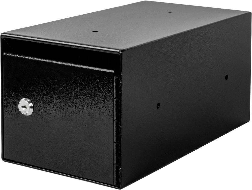 Secure Steel Cash Drop Box with Lock – Ideal for Hotels & Apartments