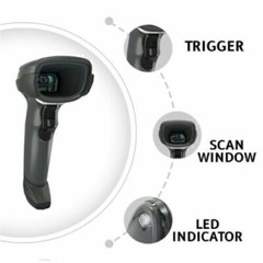 NEW Zebra DS4608 1D 2D Laser Handheld Barcode Scanner USB CABLE SR7U2100AZW POS
