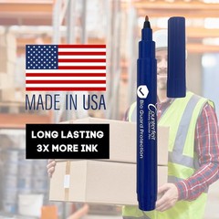 10 Pack Counterfeit Bill Detector Marker Pen with Bioguard, Made in The , Poc…
