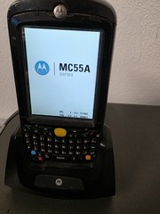 Handheld Computer Motorola Mc55a and bar Code Scanner