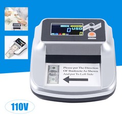 Bank Counterfeit Money Detector Machine UV MG Fake Currency Bill Checker Tester