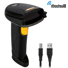 Wireless Bluetooth 4.0 && USB 3.0 Wired Barcode Scanner 1D Handheld Inventory
