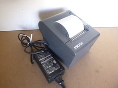 Epson M129H TM-T88IV USB POS Thermal Receipt Printer with PS-180 Power Adapter