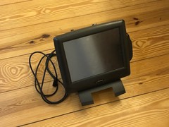 ALOHA P1520 RADIANT POINT OF SALE (POS) TOUCH TERMINAL WITH CUSTOMER DISPLAY