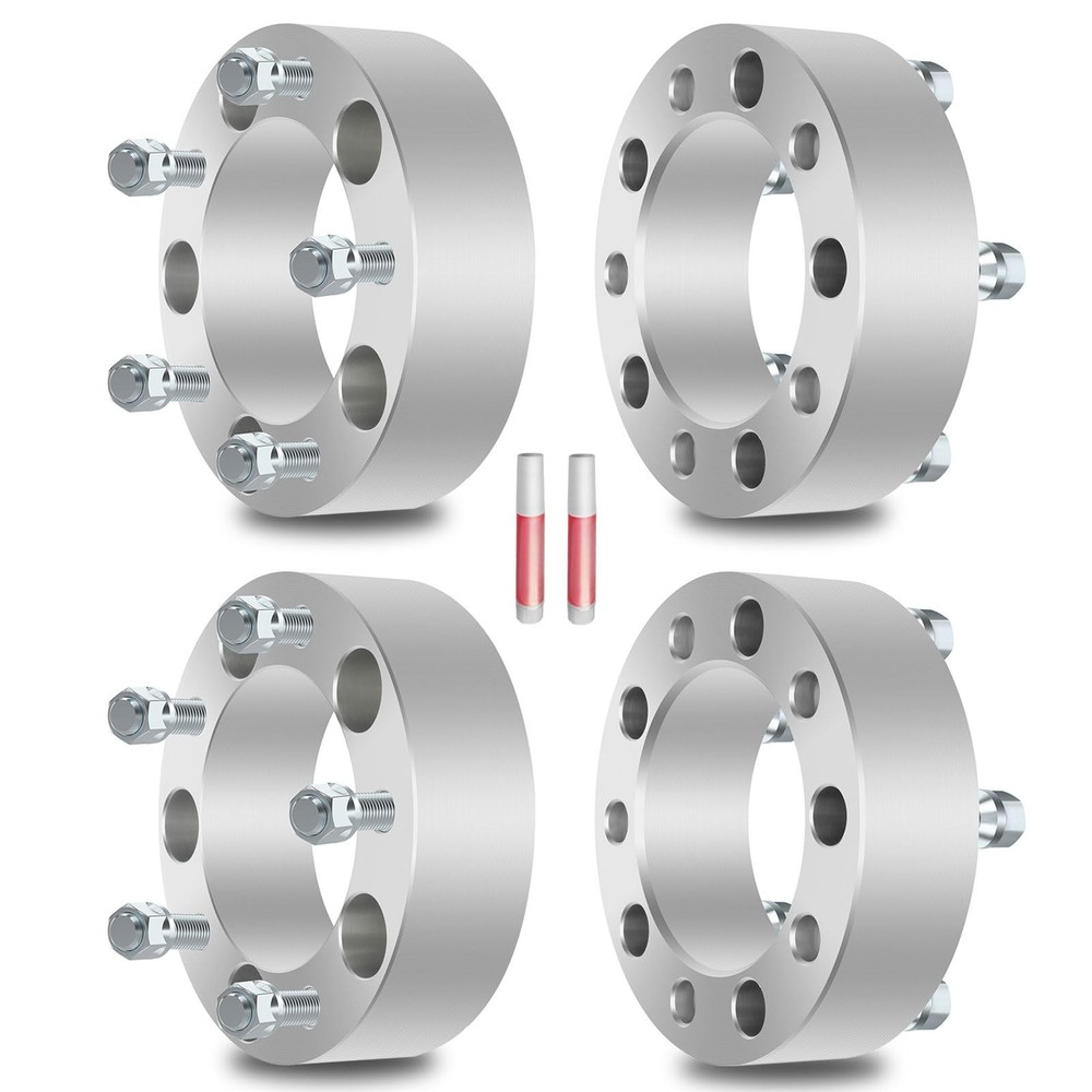4PCS 2&Prime; 5×5.5 Wheel Spacers 108mm Hub Forged 1/2 Studs for Bronco