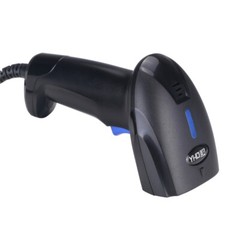 1D 2D QR Barcode Scanner Handheld USB Wired Laser Continuous Bar Code Reader