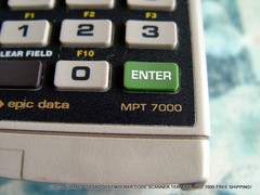 USED NORAND 705-380- 003 EM30 BAR CODE SCANNER TERMINAL MPT 7000 FREE SHIPPING!