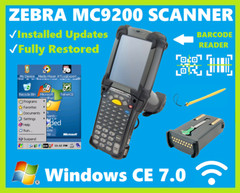 Zebra MC92N0-G30SXEYA5WR 2D/1D/QR Barcode Scanner, Windows CE 7.0, Battery!🔥⭐