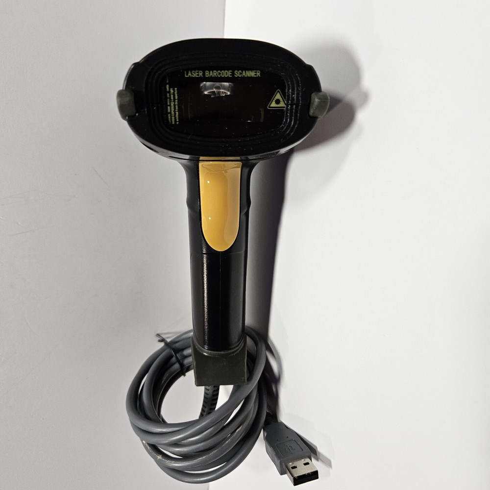 Lot of 2 Handheld Portable USB Port 1D Laser Barcode Scanner