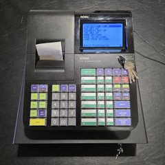 Royal 6000ML Cash Management System Electronic Cash Register w/ Keys Tested
