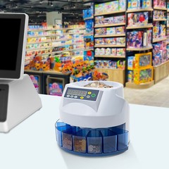 Digital Coin Counter Sorter Machine Automatic Electronic Counting Change Money