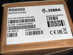 Zebra RS6000 Ring Scanner RS60B0-SRSTWR NEW SEALED✅❤️️ ✅❤️️