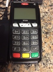 Two ingenico ict220