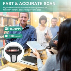 Fast and Reliable Handheld Barcode Scanner – Supports Multiple Formats and OS