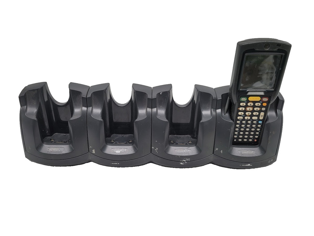 Motorola MC3000 Series RFID Scanner Reader Mobile Computer W/ 4-Slot