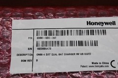 Honeywell CN80 Quad Battery Charger w/ Power Supply CX80-QBC CX80-QBC-INT