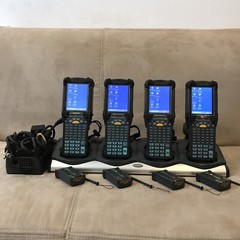 Lot of 4 Symbol Motorola MC9090-GJ0HBEGA2WR LORAX Windows CE Barcode Scanners!!!