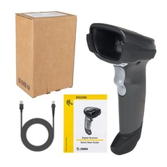 Zebra Scanner DS2208-SR00007ZZWW 2D QR Code Barcode Scanner Reader w/ USB Cable