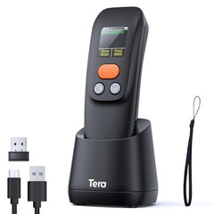 Barcode Scanner Wireless Portable: 1.4 Large LCD Screen 1200mAh Battery with Cha