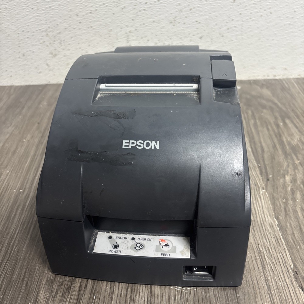 Epson TM-U220B Pos Kitchen Receipt Printer (ETHERNET-LAN) NO PS M188B #2A3