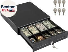 13&Prime; Electronic Cash Register Drawer for Point of Sale (POS) System with 4 Bill 5