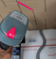 RJS Inspector D4000 Barcode Verifier W/RJS CR1 Scanner (TURNS ON)