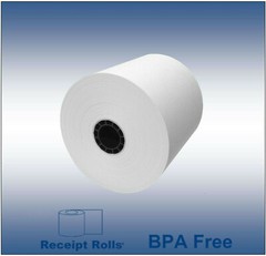 3 1/8&Prime; (80MM) x 308&prime; BPA Free Thermal Paper Rolls – 50 Epson TM Thermal Printers