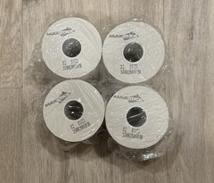 3 1/8&Prime; (80 mm) x 170&prime; Iconex Full-Tack Sticky Media Linerless Labels (4 Rolls)